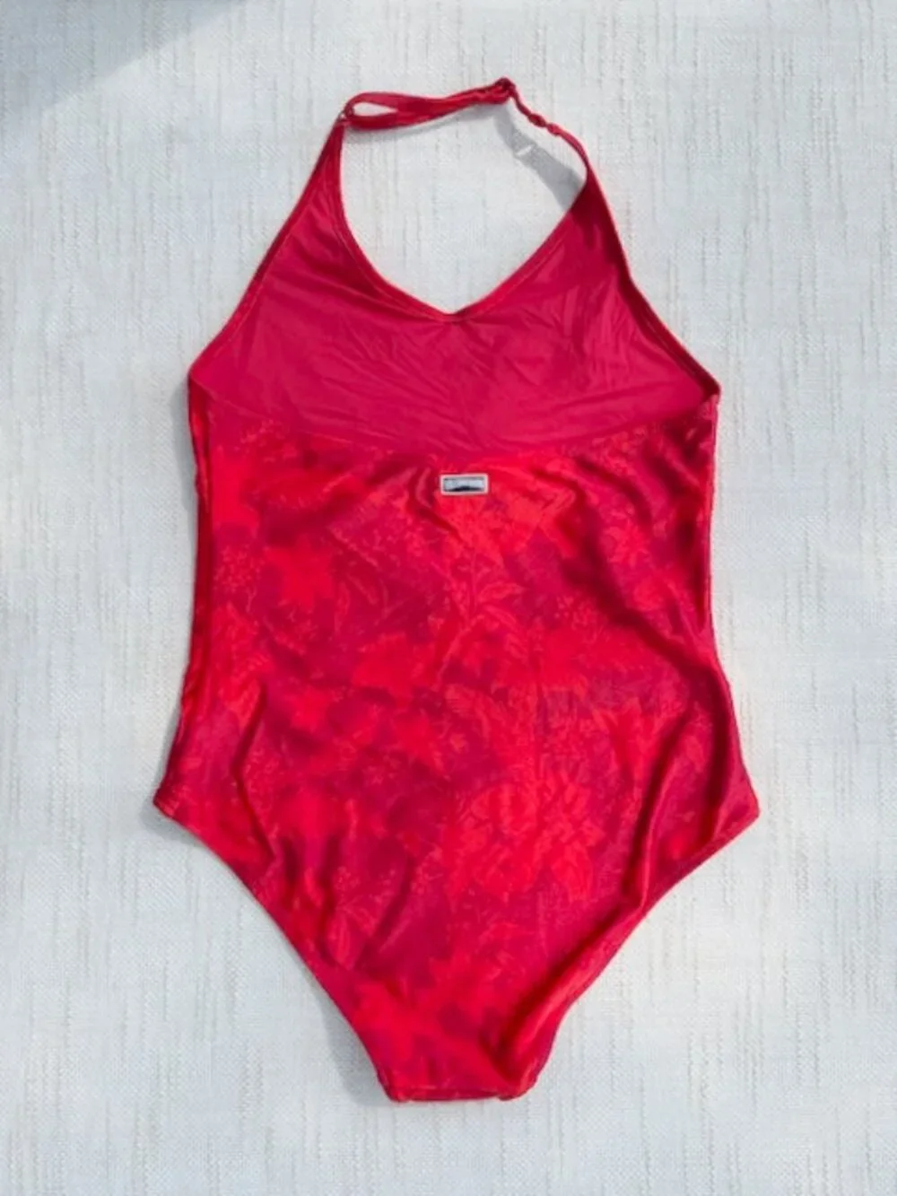 Vilebrequin Girls Sz 14 Red Halter Swimsuit
